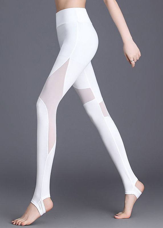 Gymshark Black Mesh Capri Leggings Waist Dynamic Panel High