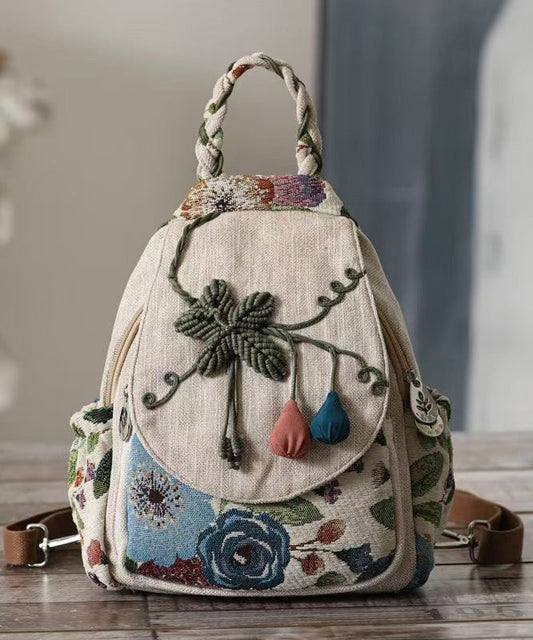 Versatile Ethnic Style Backpack Large Capacity Bag