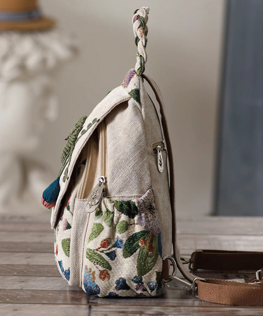 Versatile Ethnic Style Backpack Large Capacity Bag