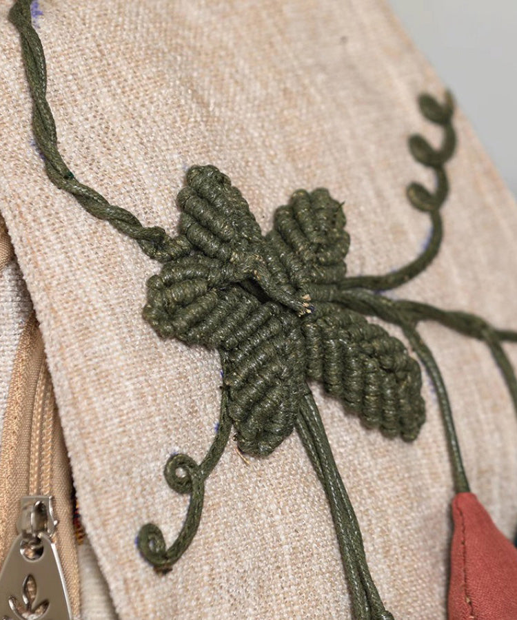 Versatile Ethnic Style Backpack Large Capacity Bag