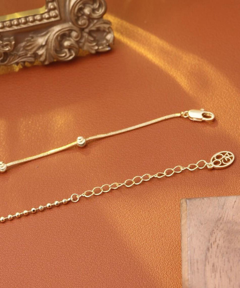 Silver Sterling Fashion Zircon Pearl Overgild Gold Pendant