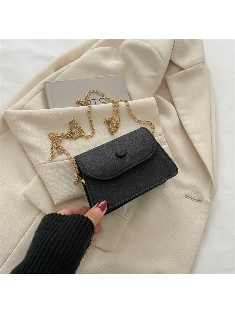 Fashion Pure Color Messenger Bags Female AD058