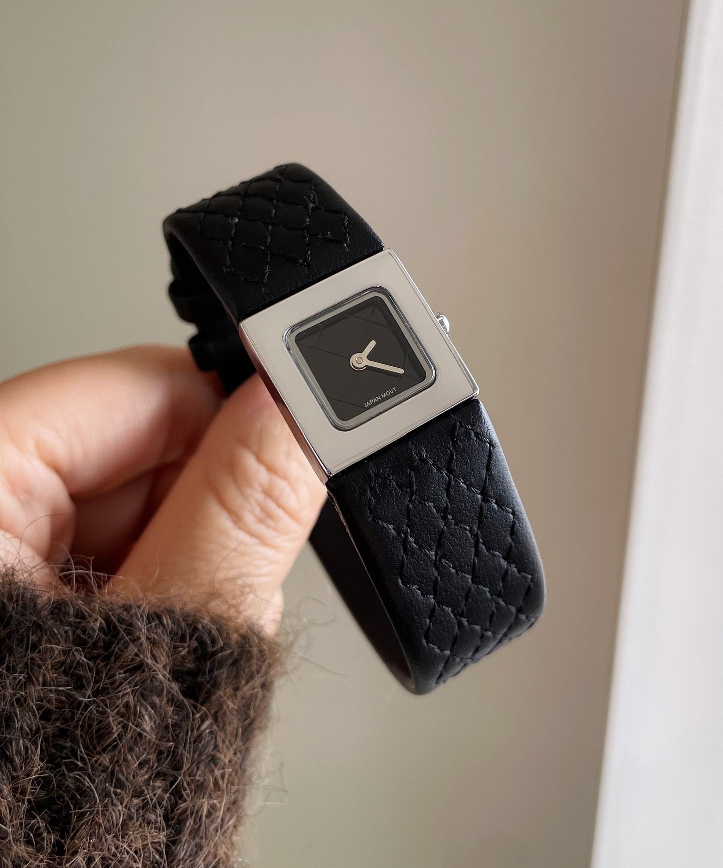 Quartz Gold Movement Waterproof Fine Leather Watches