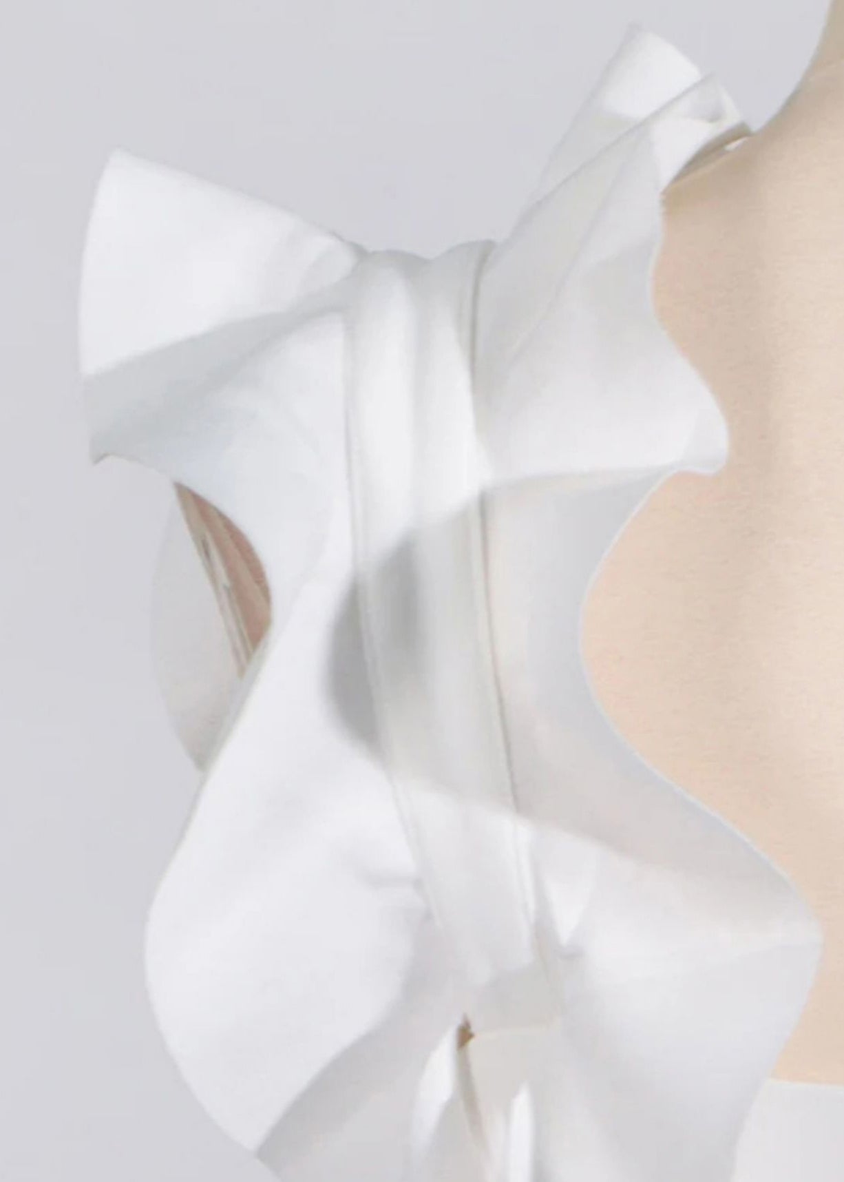 Sleeveless Cotton Party Floral Pockets Dress White Ruffled