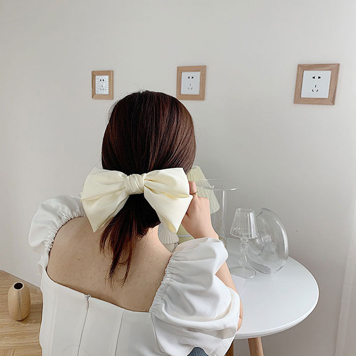 Elegant Satin Hair Bow