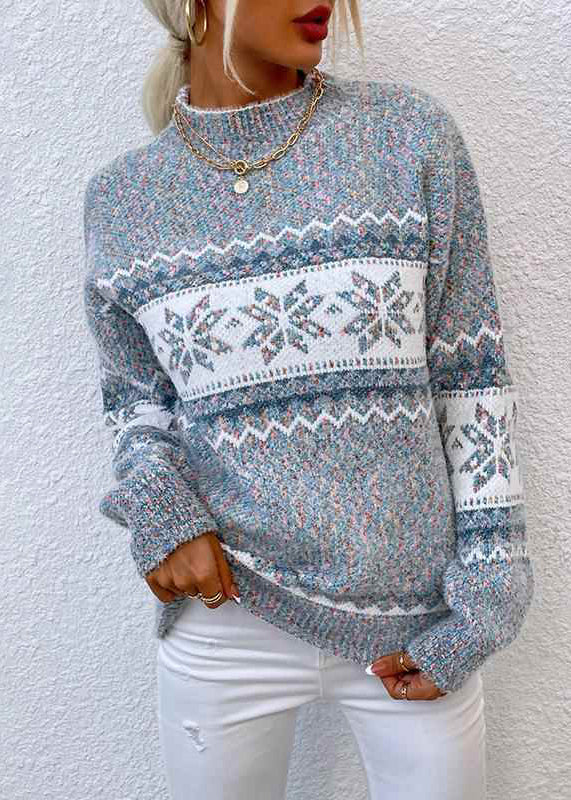 Sweaters Cozy Knit French Striped Spring Pink