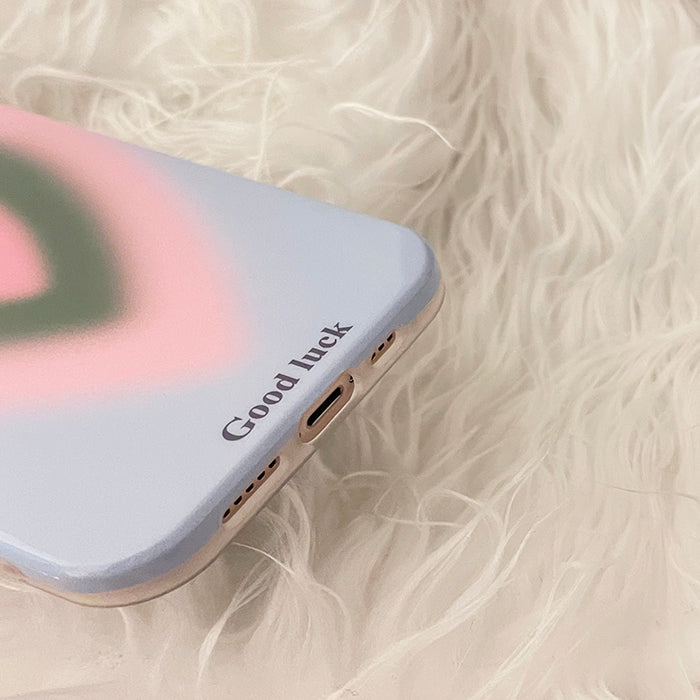 Gradient Heart Phone Case