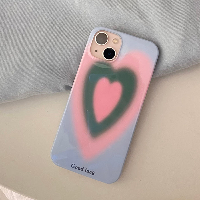 Gradient Heart Phone Case