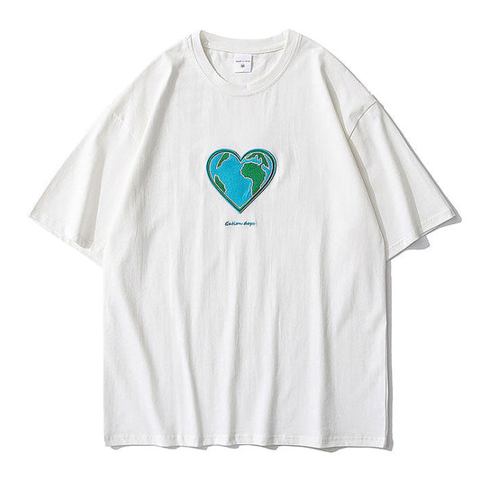 Heart Earth Couple Tee