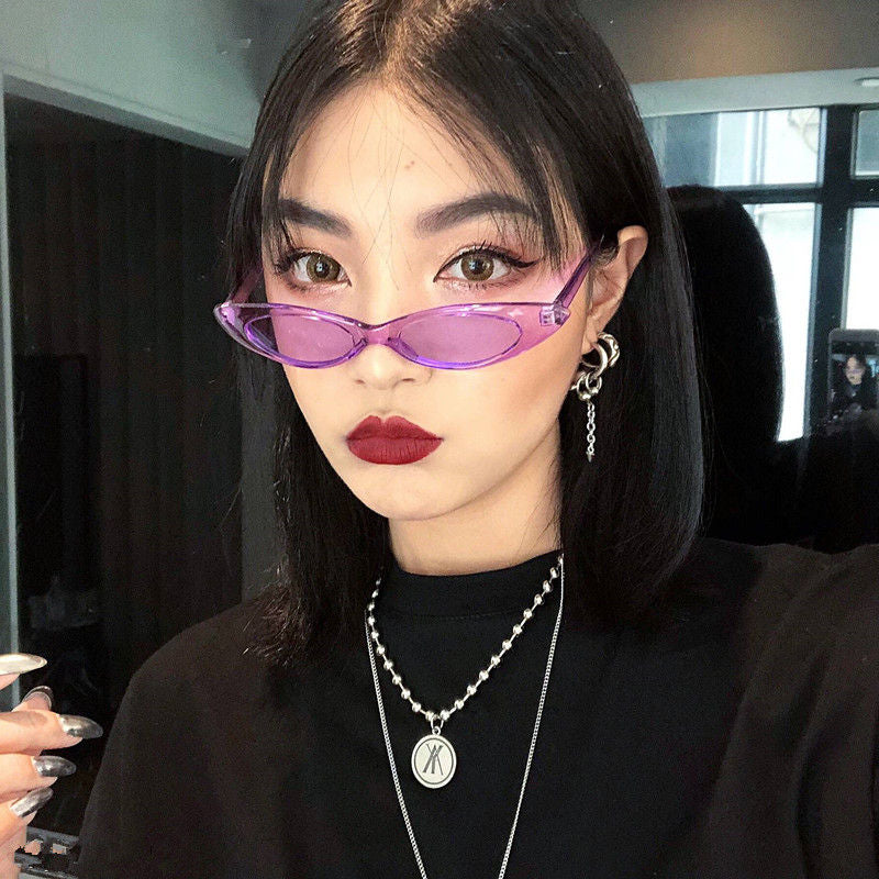 Eye Sunglasses Cat Slim Retro