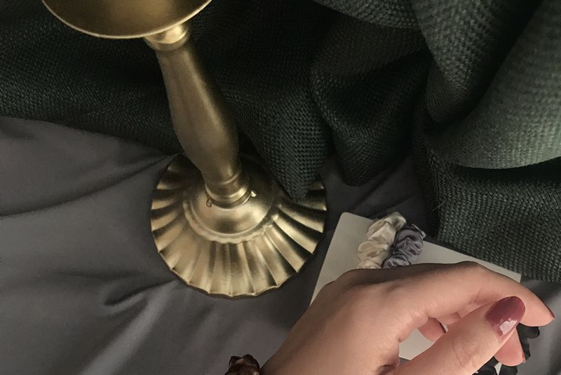 Silky 6: Set Scrunchies of