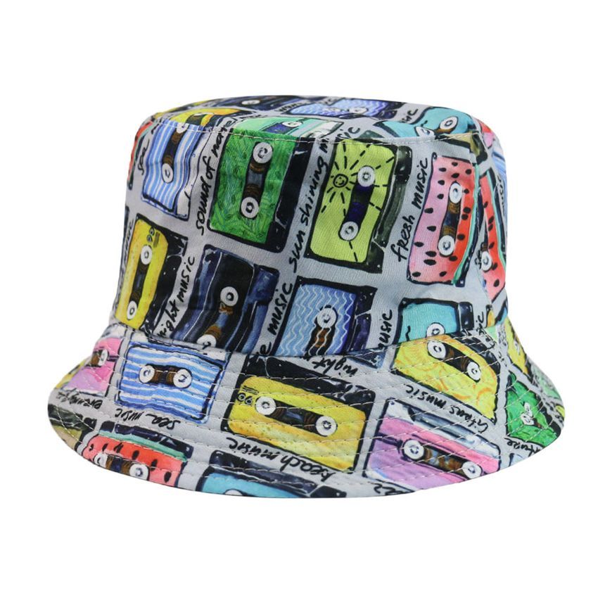 Print Hat Bucket