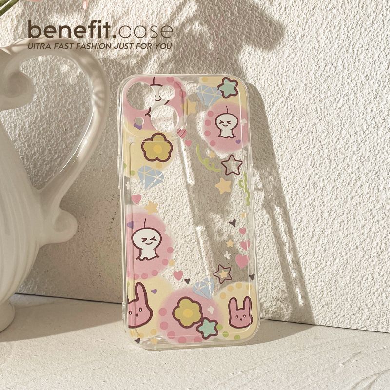 Transparent Phone Case Cartoon