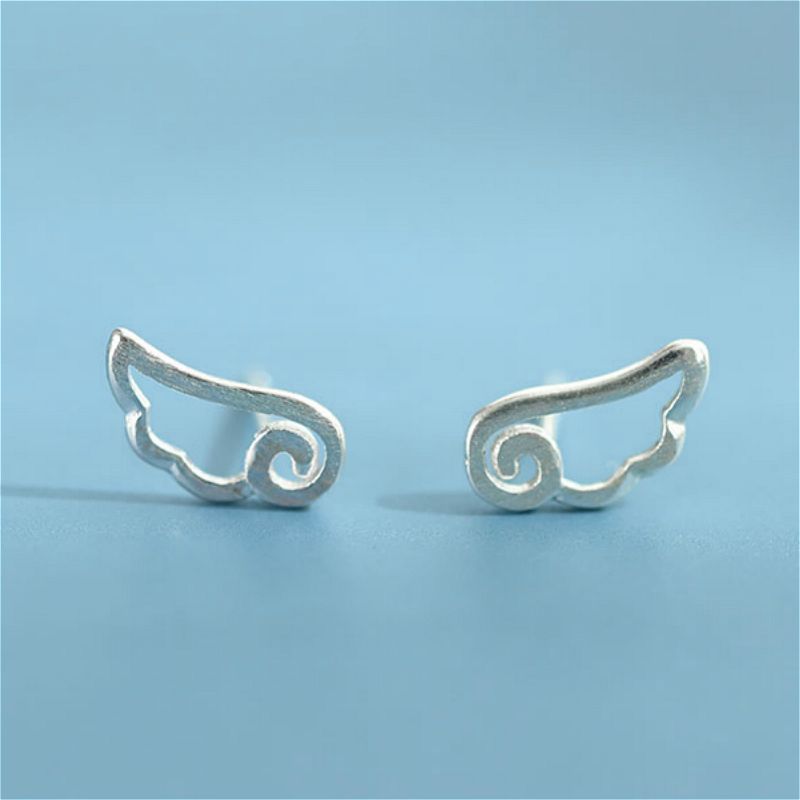 Wings Earring Silver Sterling