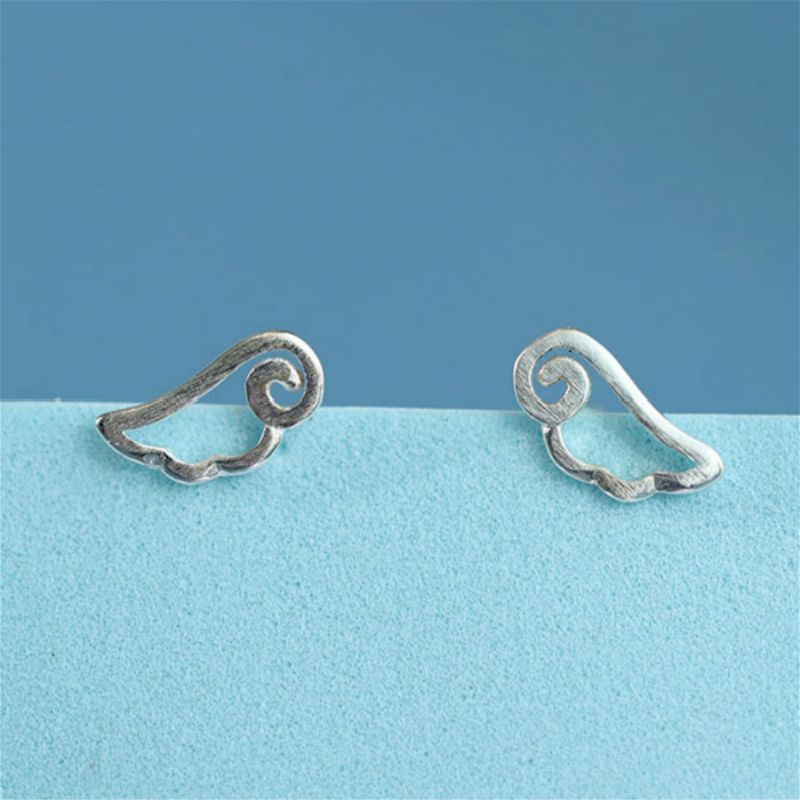 Wings Earring Silver Sterling