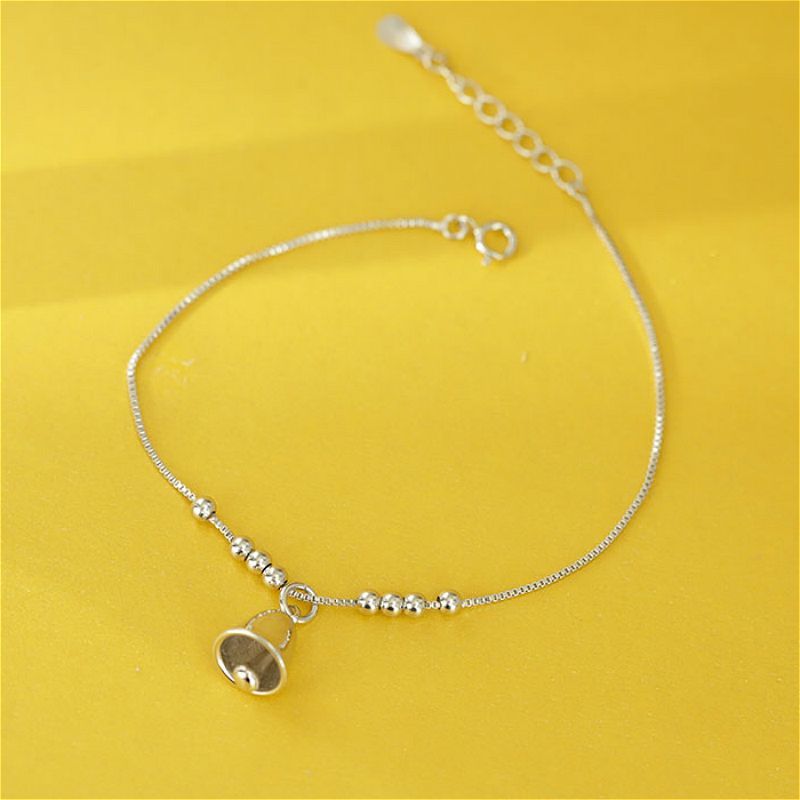 Bell Silver Bracelet Sterling