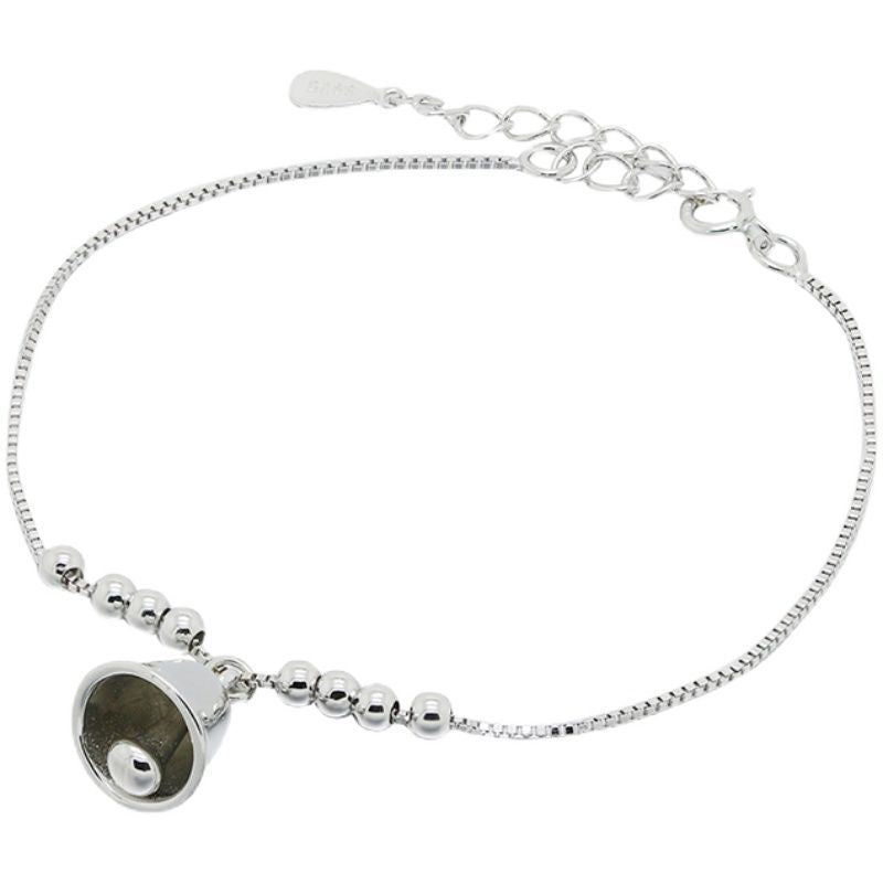 Bell Silver Bracelet Sterling