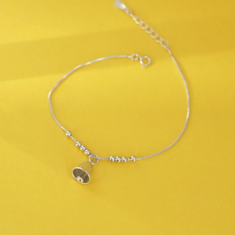 Bell Silver Bracelet Sterling