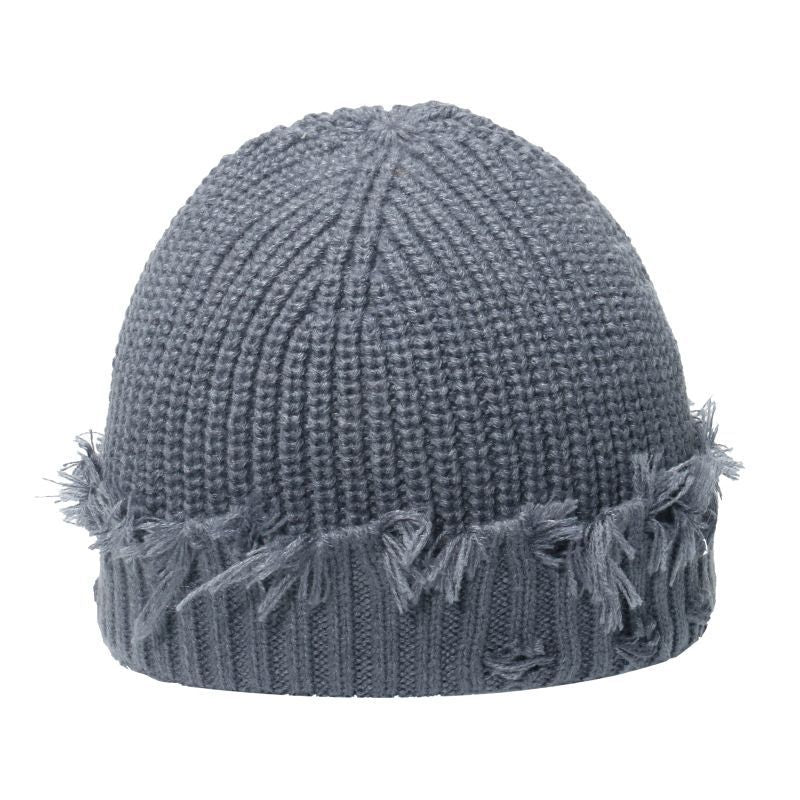 Knit Beanie Distressed