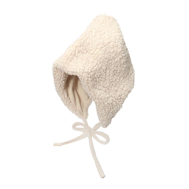 Shearling Hat Faux Bonnet