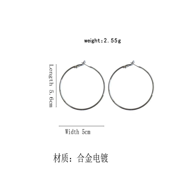 Earring Hoop Alloy