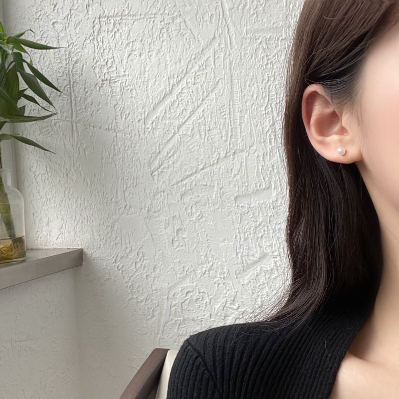 4 Alloy Earring Faux Pair (various Set: / Rhinestone Pearl designs)