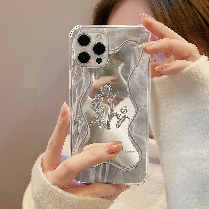 Phone Case Mirrored Flower