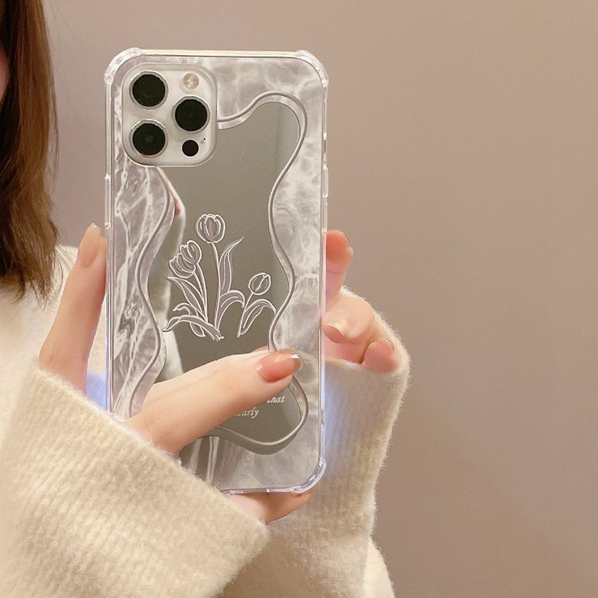Phone Case Mirrored Flower