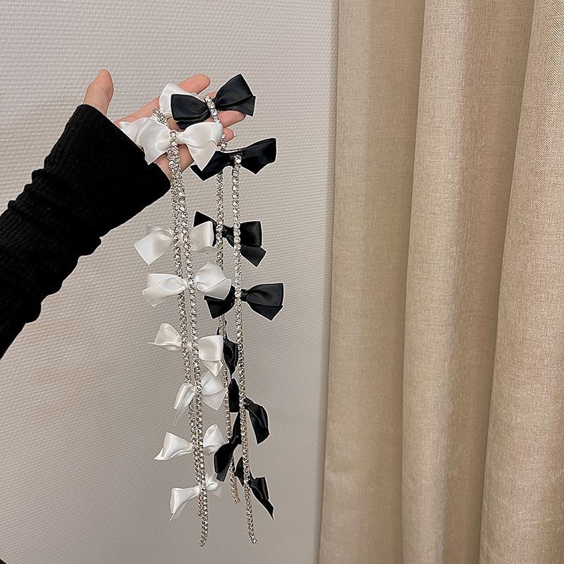 Hair Clip Bow Rhinestone