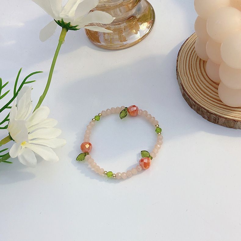 Fruit Crystal Faux Bracelet