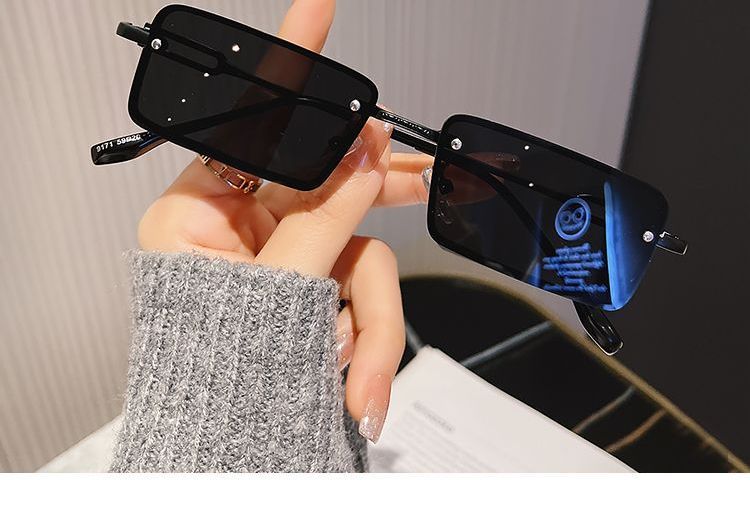 Sunglasses Rectangle Alloy