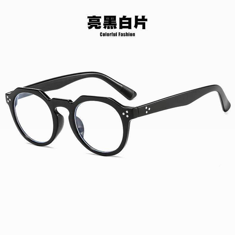 Retro Blocking Blue Eyeglasses Light
