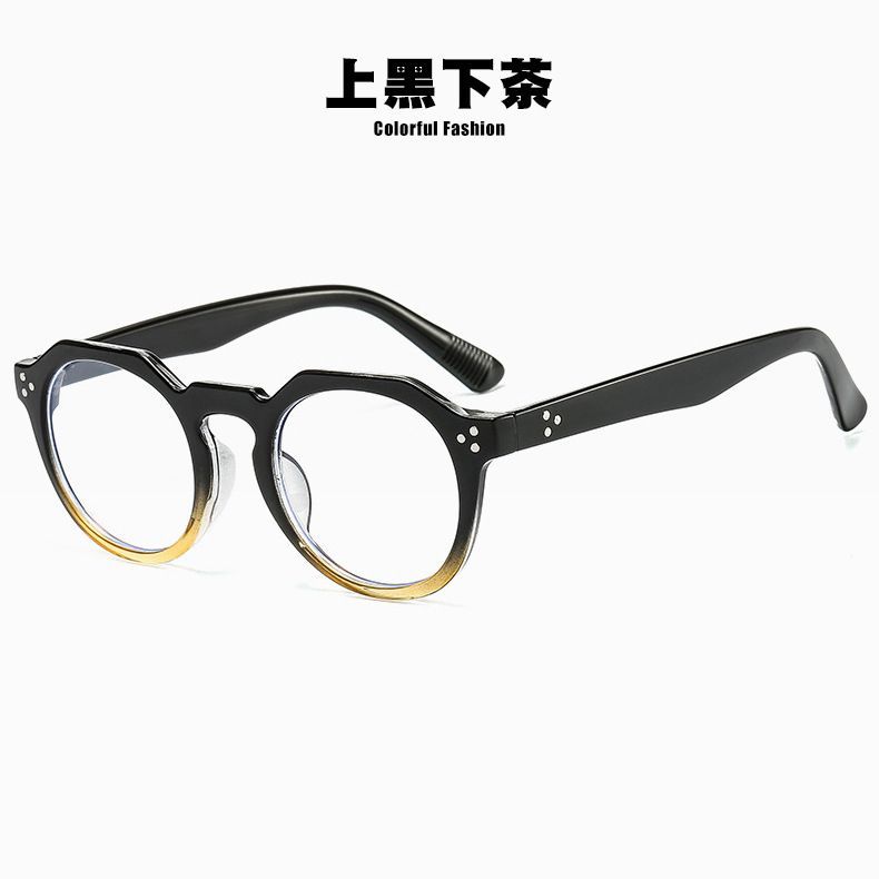 Retro Blocking Blue Eyeglasses Light