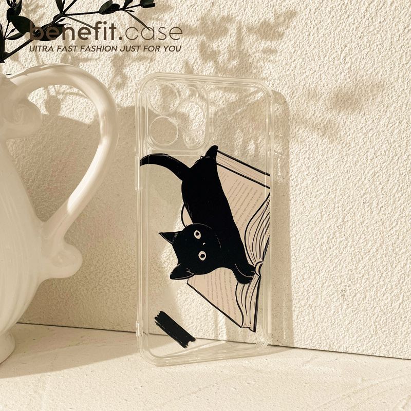 Phone Case Transparent Cat