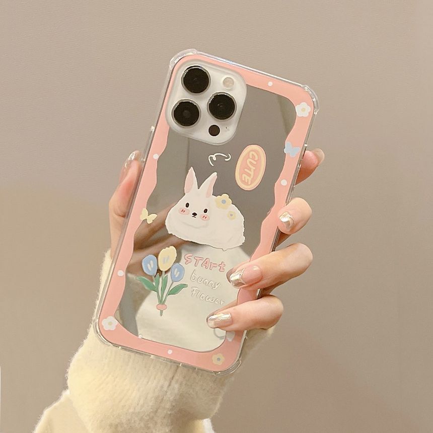 Case Rabbit Phone Mirrored
