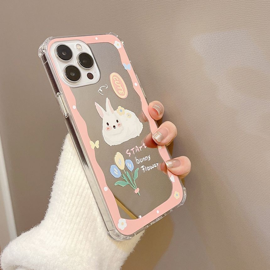 Case Rabbit Phone Mirrored