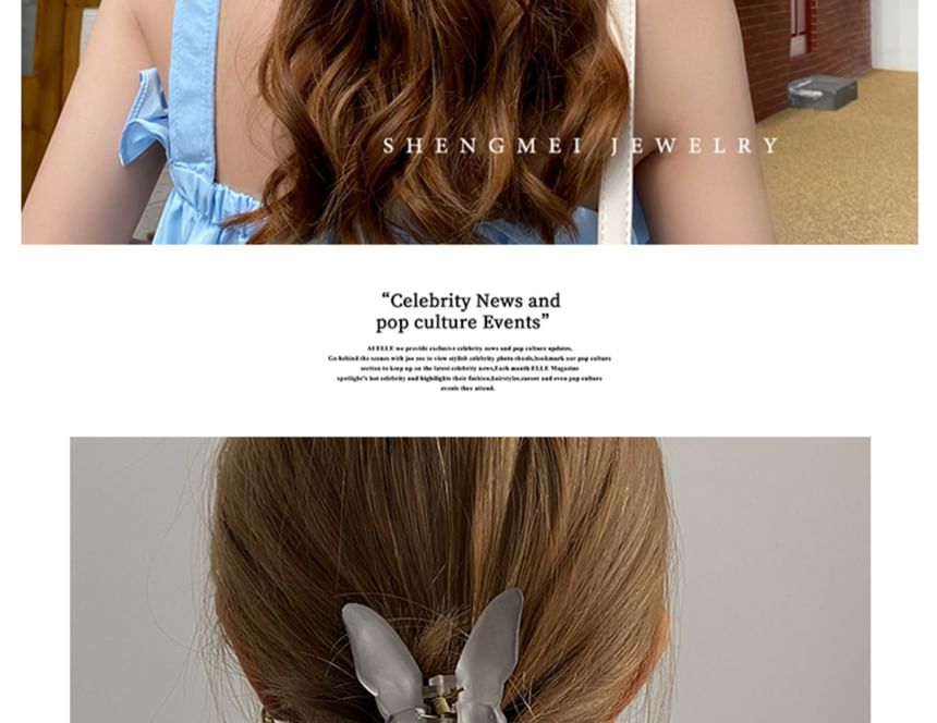 Butterfly Hair Claw Mesh