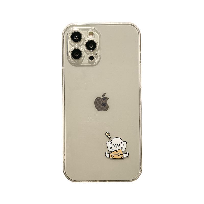 Cartoon Case Transparent Phone