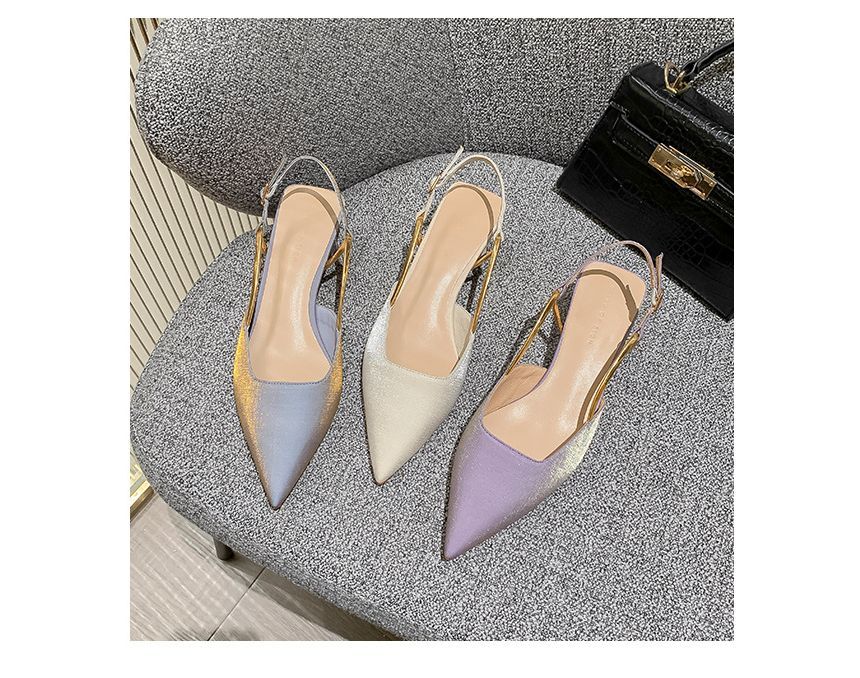 Pumps Slingback Pointed