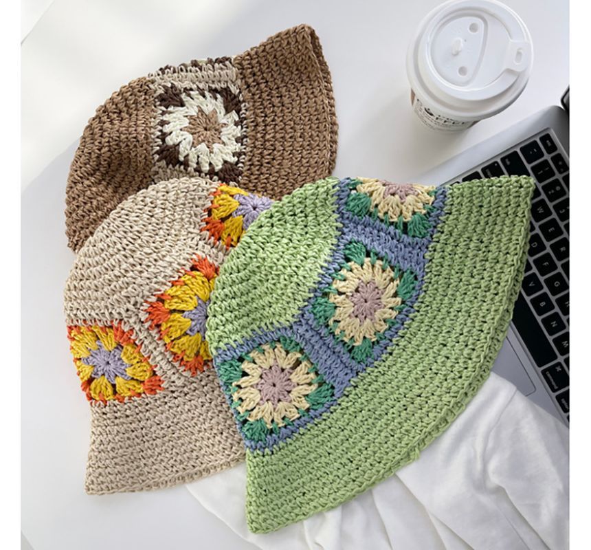 Bucket Woven Hat