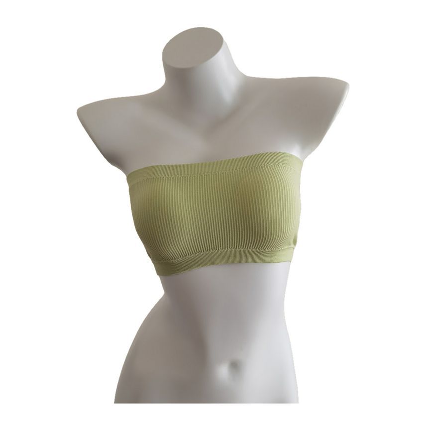 Cropped Top Plain Tube