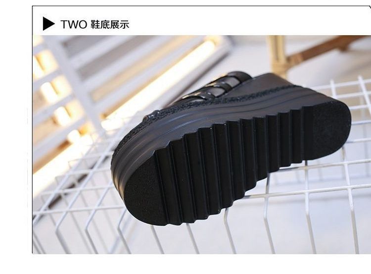 Platform Slide Wedge Sandals