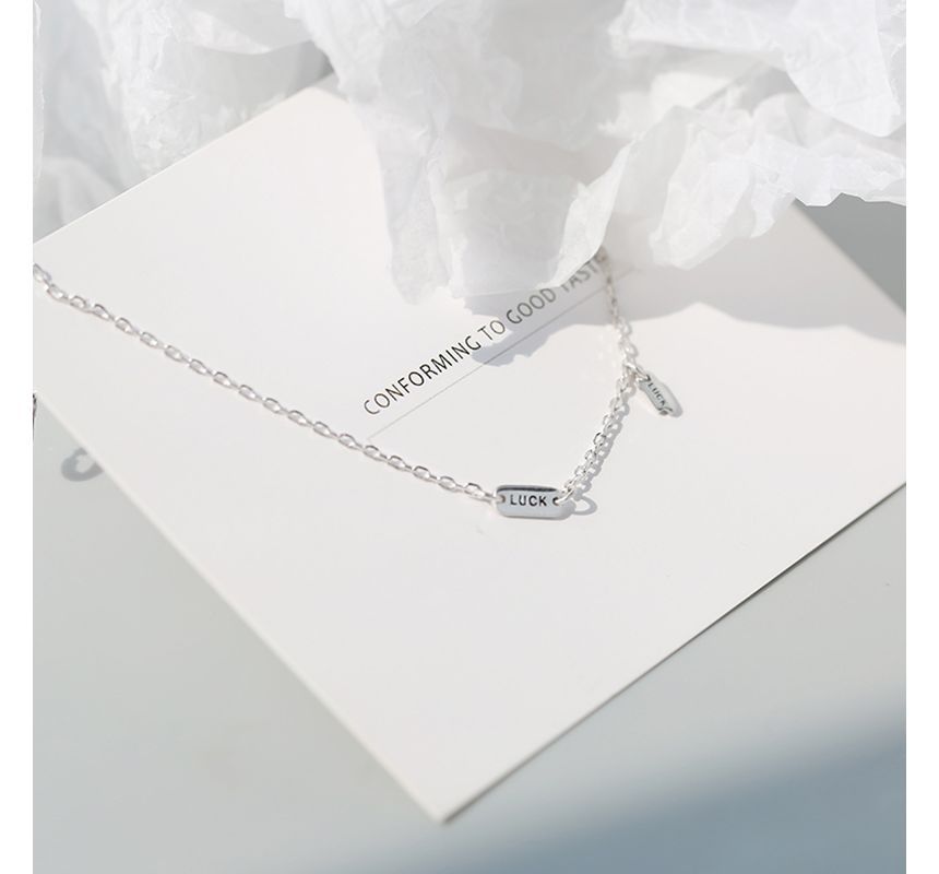 LUCK Silver Sterling Bracelet