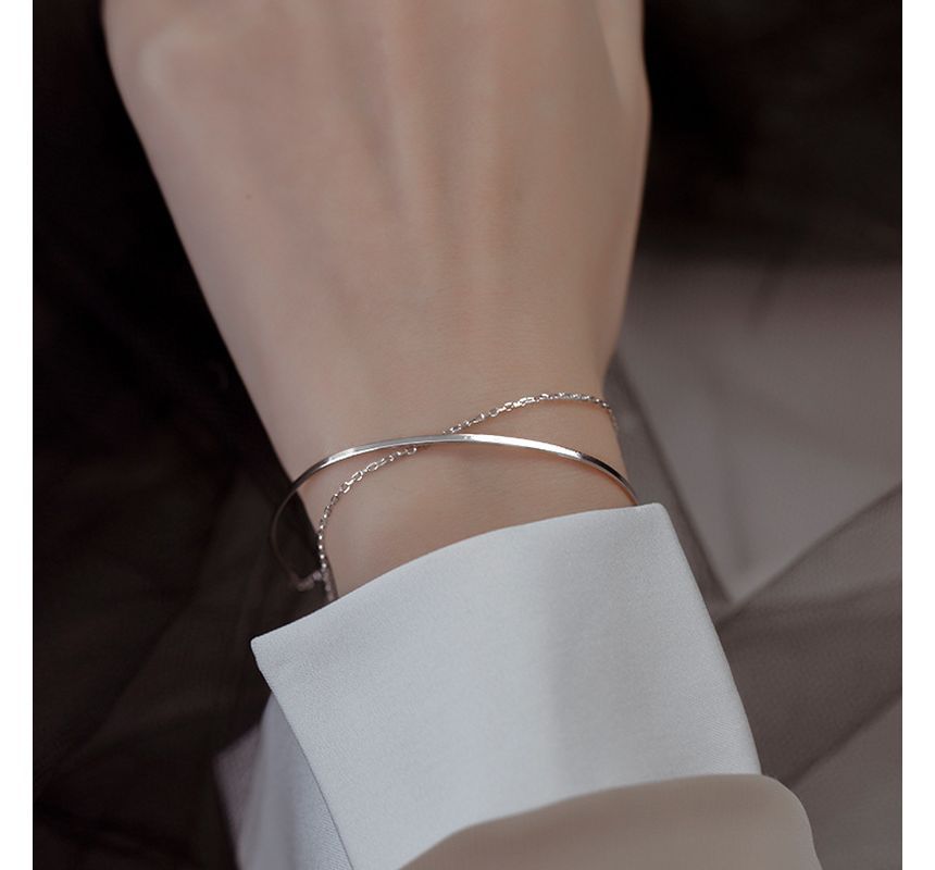Bracelet Layered Sterling Silver