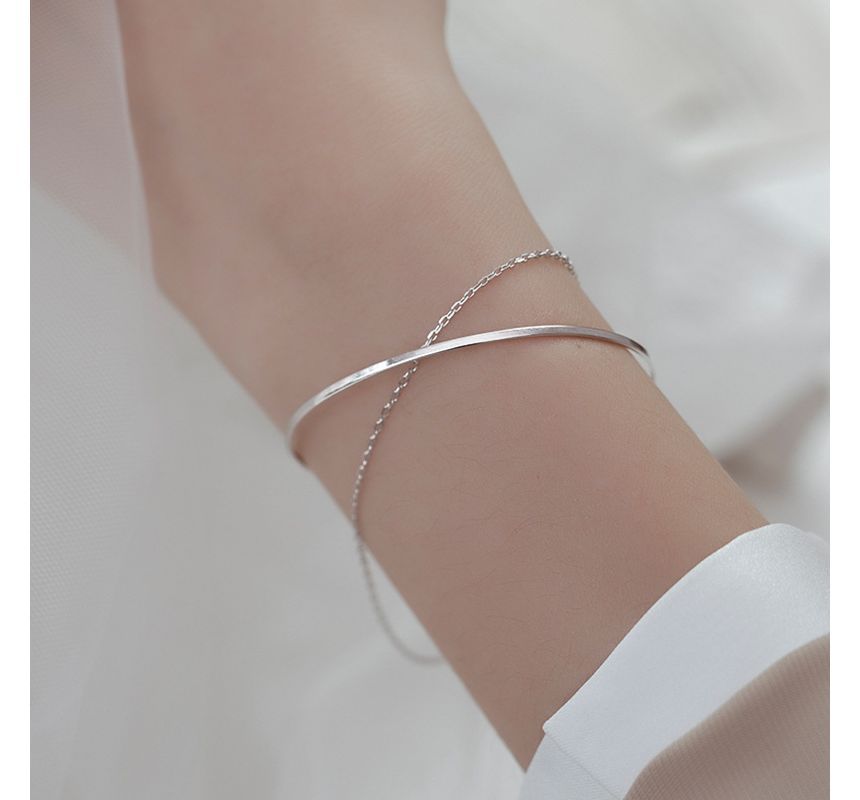 Bracelet Layered Sterling Silver