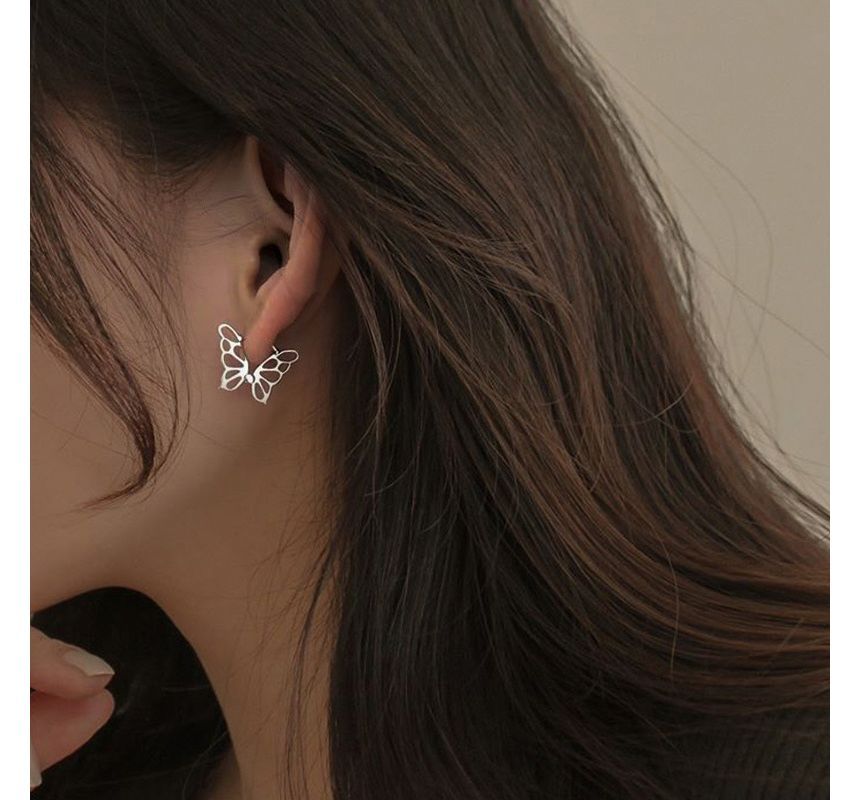 Earring Butterfly Sterling Silver