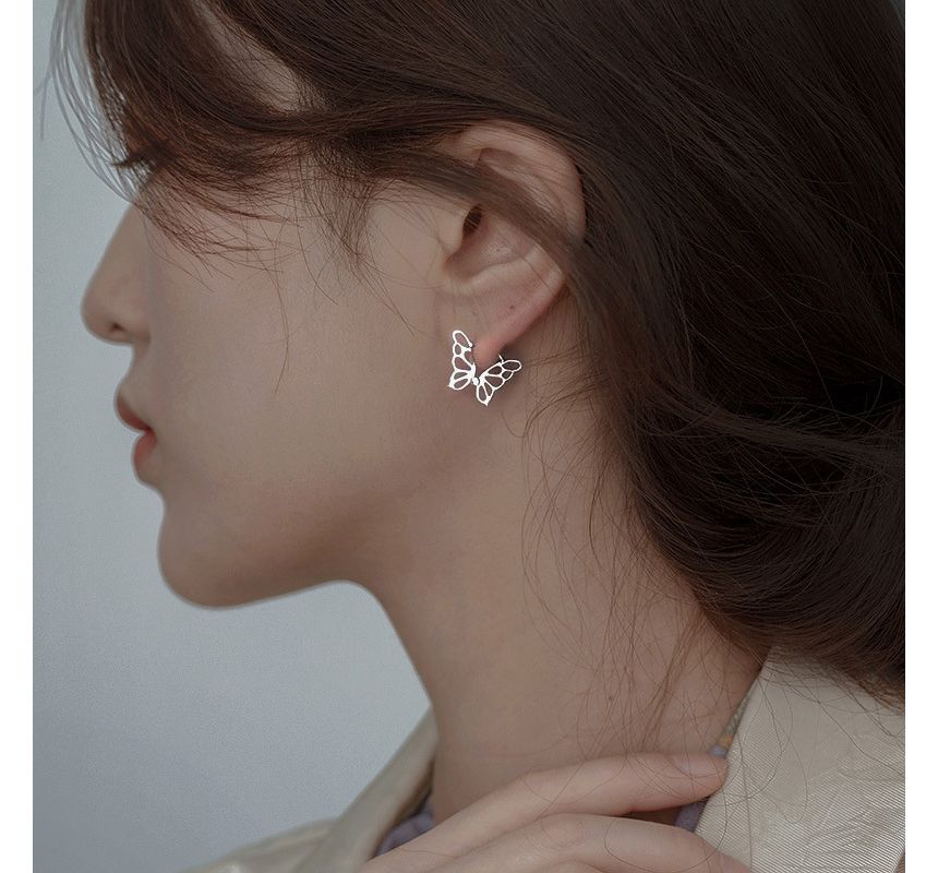 Earring Butterfly Sterling Silver