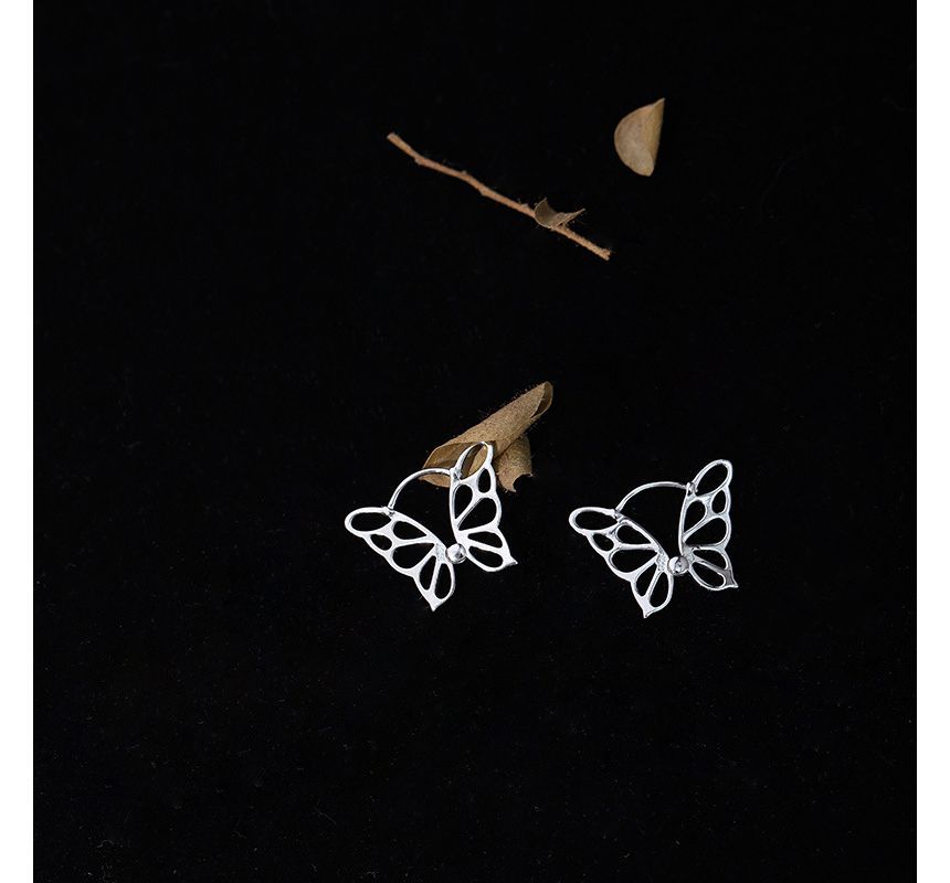 Earring Butterfly Sterling Silver