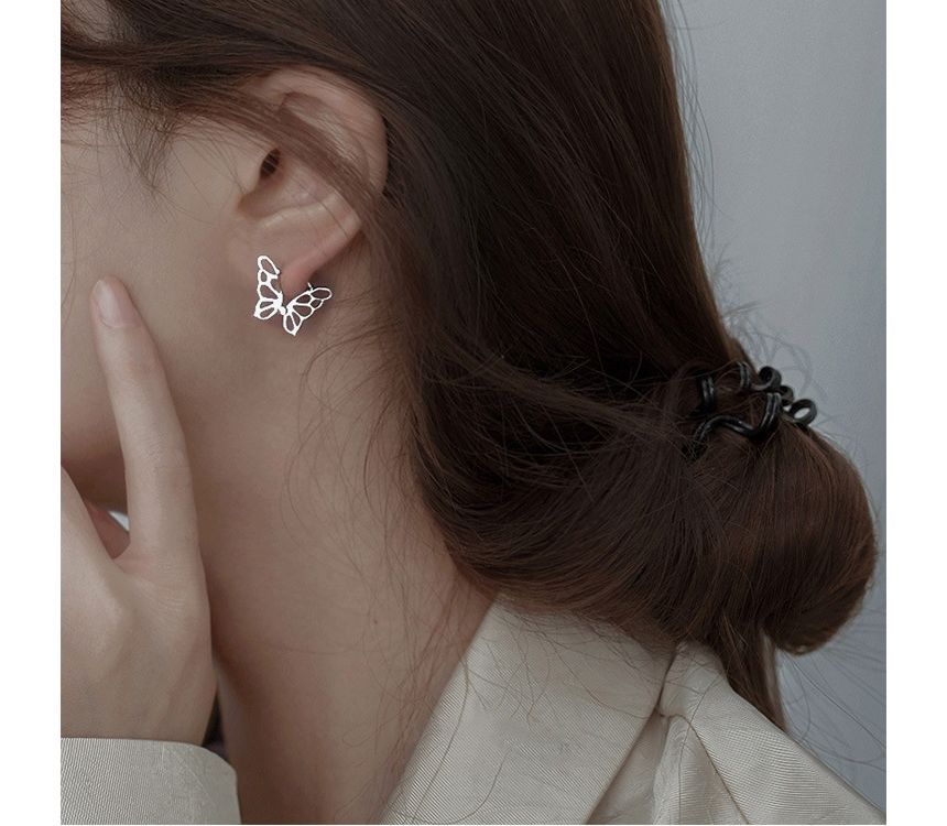 Earring Butterfly Sterling Silver
