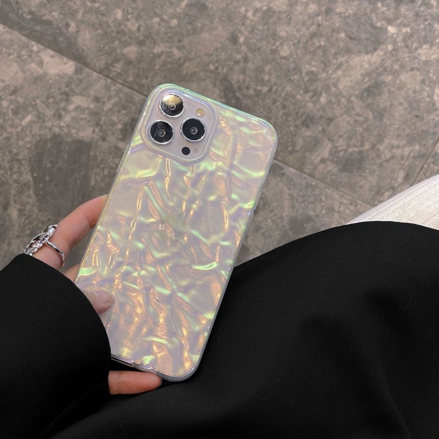 Phone Case Transparent Textured